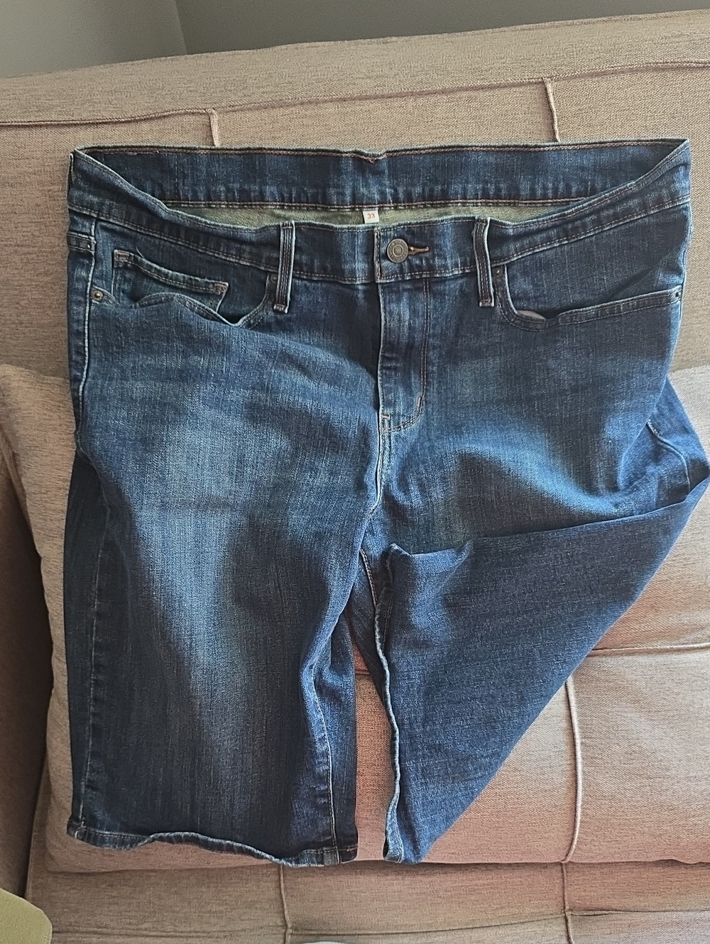 Levi's Women’s Dark Blue Stretch Denim Jeans